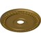 Ekena Millwork Wreath Ceiling Medallion (Fits Canopies up to 6"), Hand-Painted Gold, 21 1/8"OD x 3 5/8"ID x 7/8"P CM21WRGLS - alternate 5